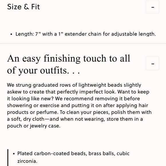 J. Crew metallic-bead gold bracelet - Picture 2 of 4